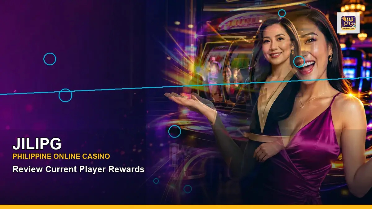 JILIPG Philippines casino guide with right-framed mobile casino first deposit rewards and an adult Filipina casino host