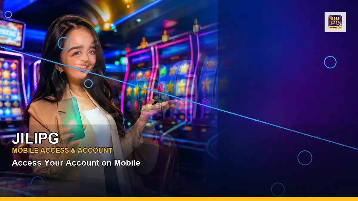 JILIPG high-energy mobile casino app in a left-framed layout for Philippine players